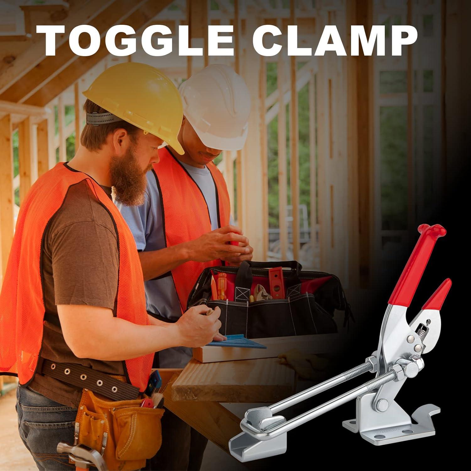 Pestillo de Palanca COOLOGIN Alta Resistencia 2000 lbs Ajustable - 2 Paquetes