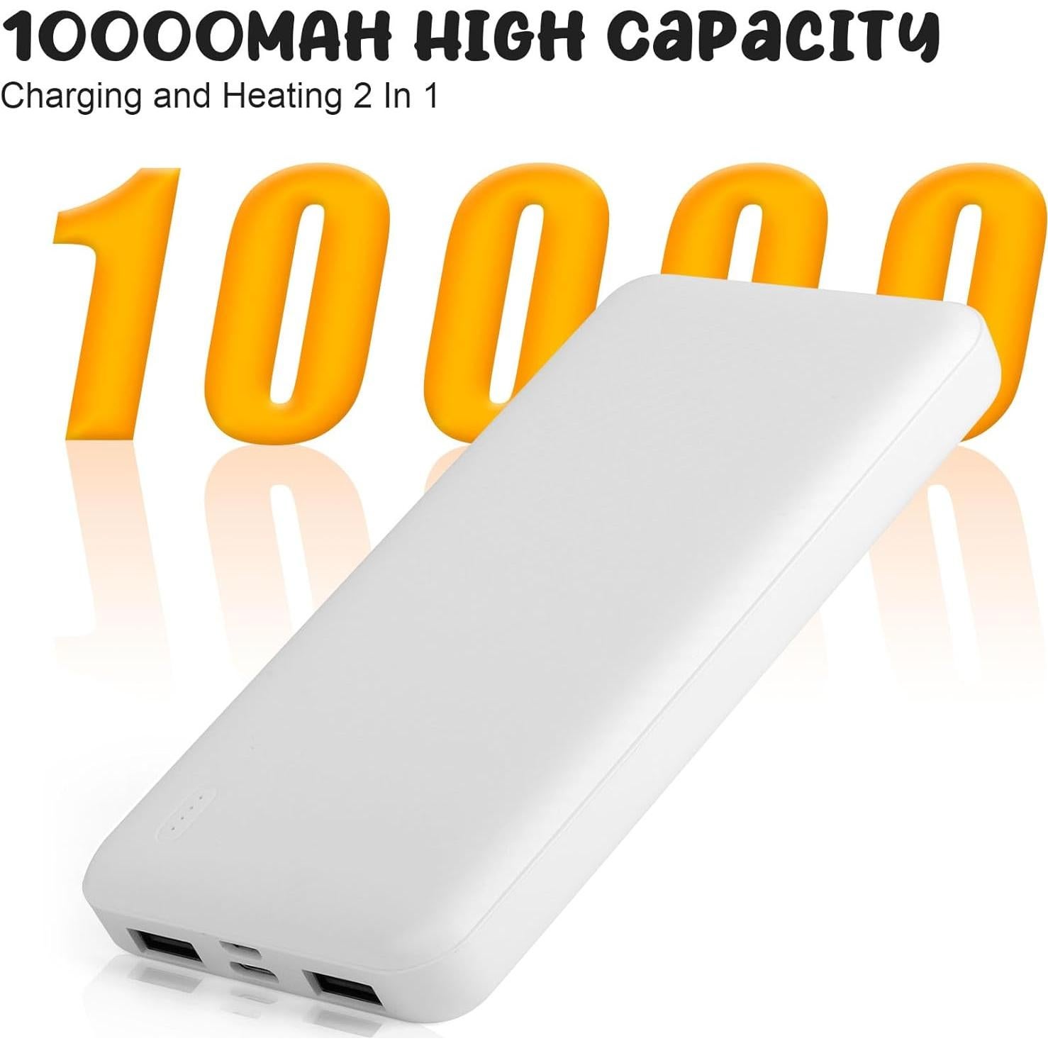 Calentador de Manos Eléctrico Mageloly R-38 10000mAh Doble Cara