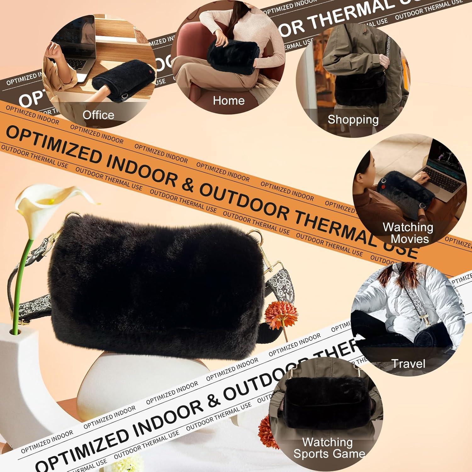 Calentadora de Manos Recargable UNCN XY-8108 10000mAh Negra