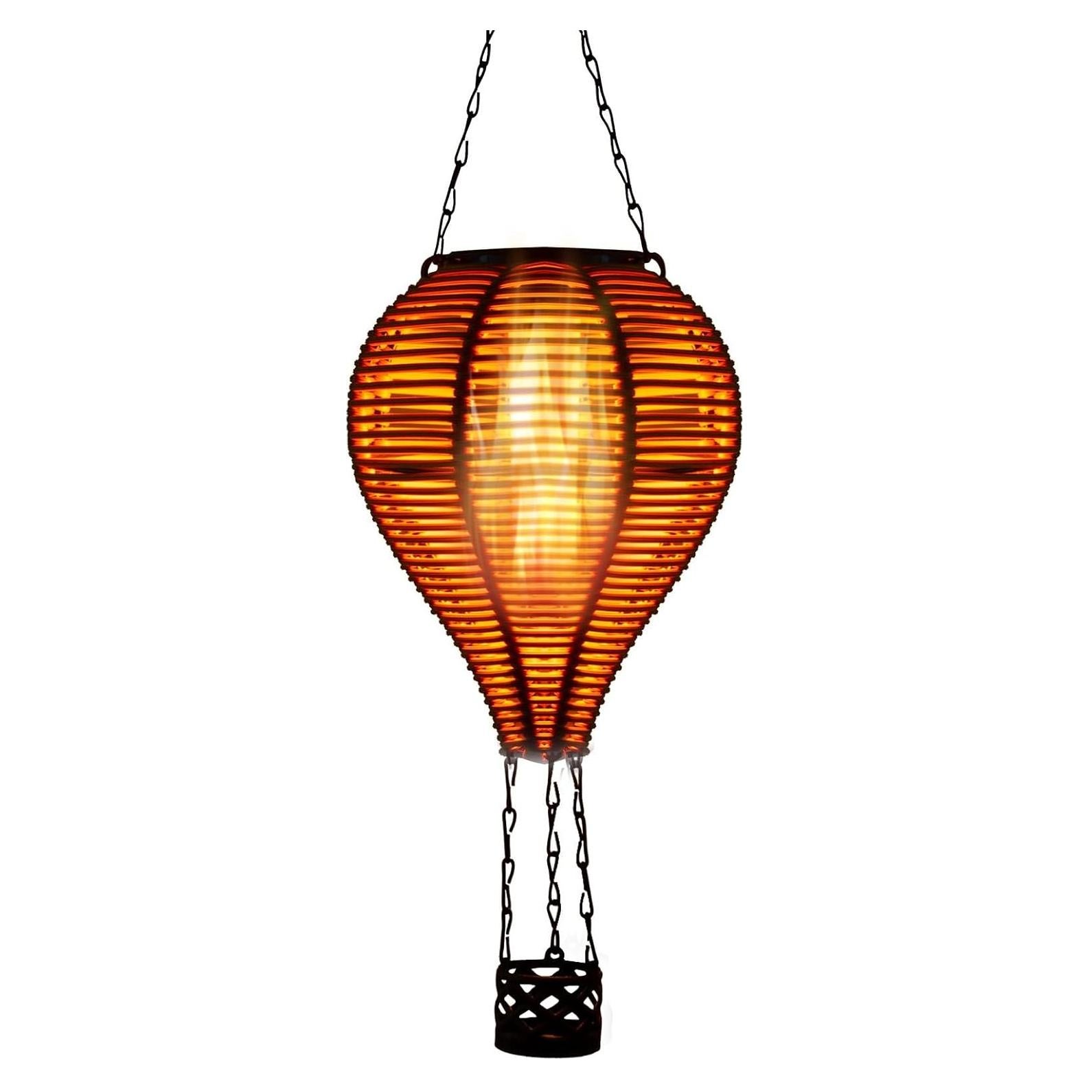 Linterna Solar Colgante Pearlstar Globo Aire Caliente 50cm