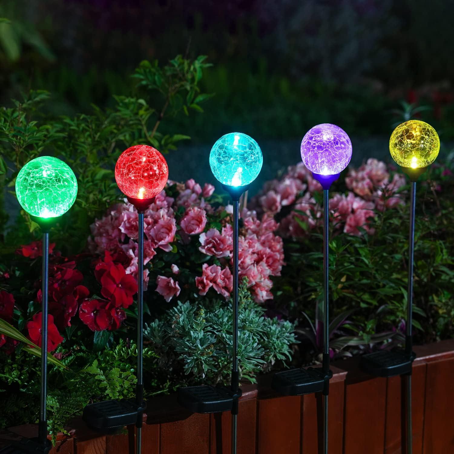 Luces de Globo Solar OxyLED 4 Estacas LED Jardín IP65