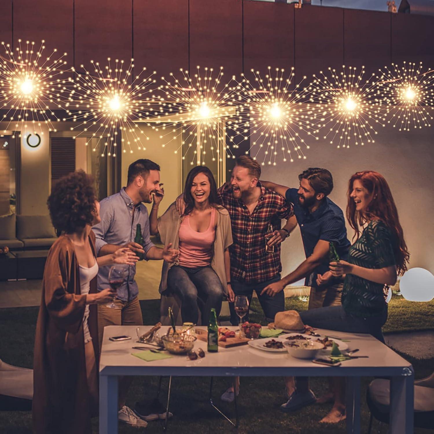 Paquete de 2 Luces Esféricas Solares PXBNIUYA con Control Remoto