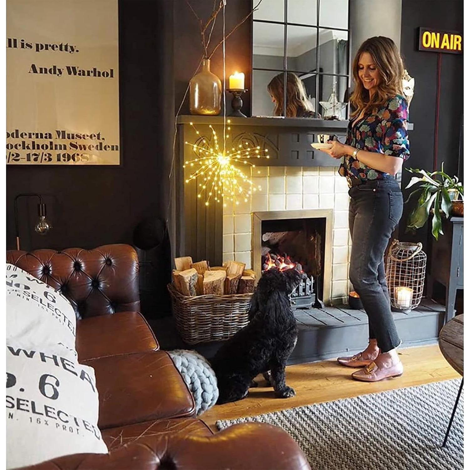 Paquete de 2 Luces Esféricas Solares PXBNIUYA con Control Remoto