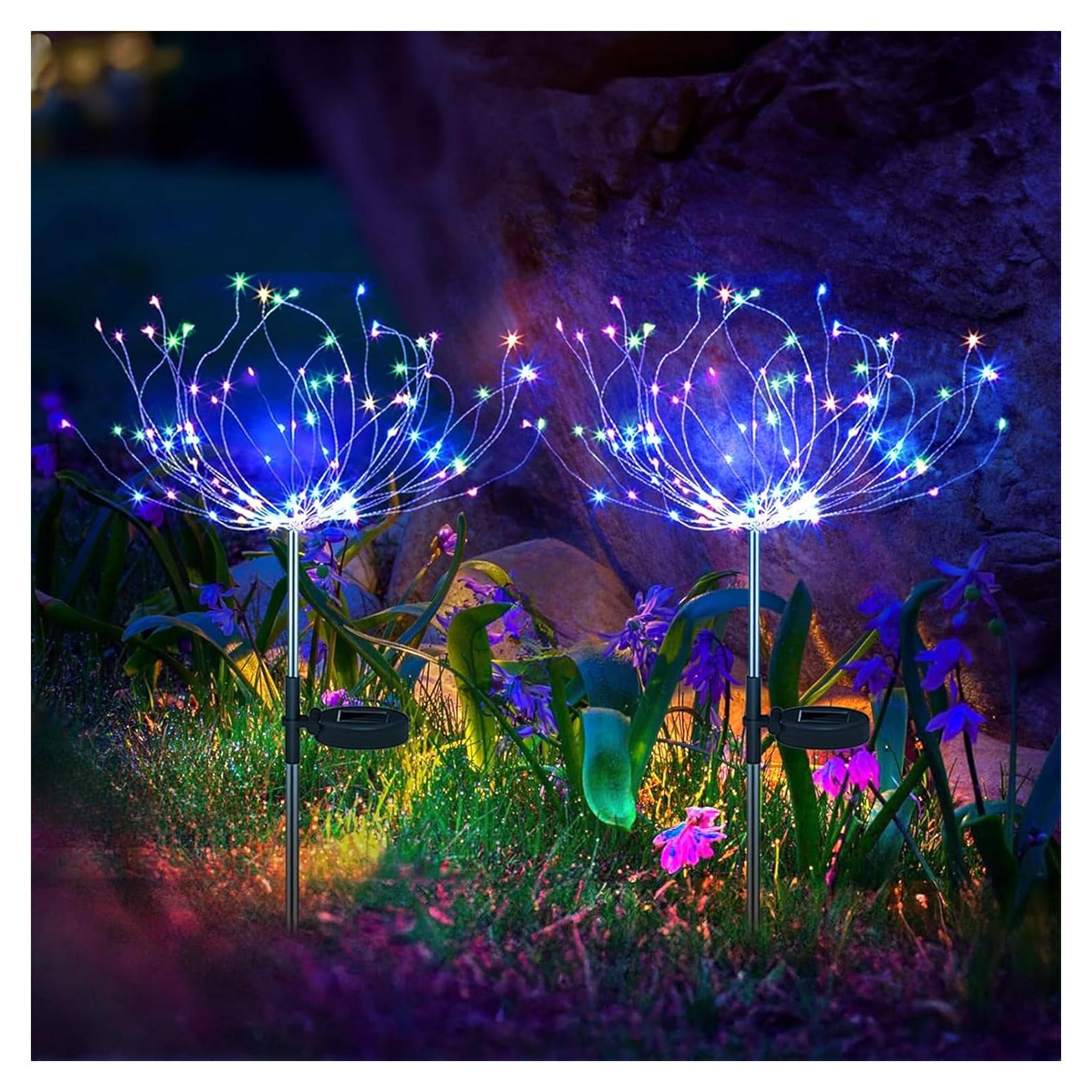 Luces de Jardín Solares Anordsem 120 LED Impermeables