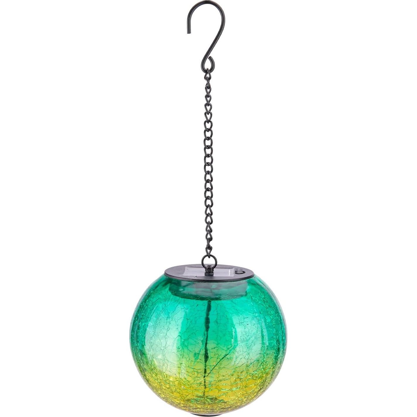 Luces Solares Colgantes Wonder Solar LED Vidrio Roto 39cm