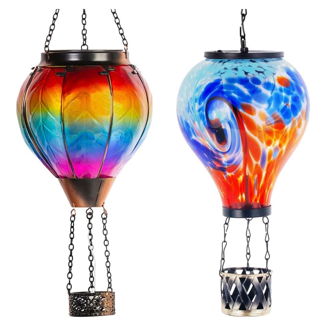 Linterna Solar de Globo Aerostático Starsoul Impermeable 30 cm