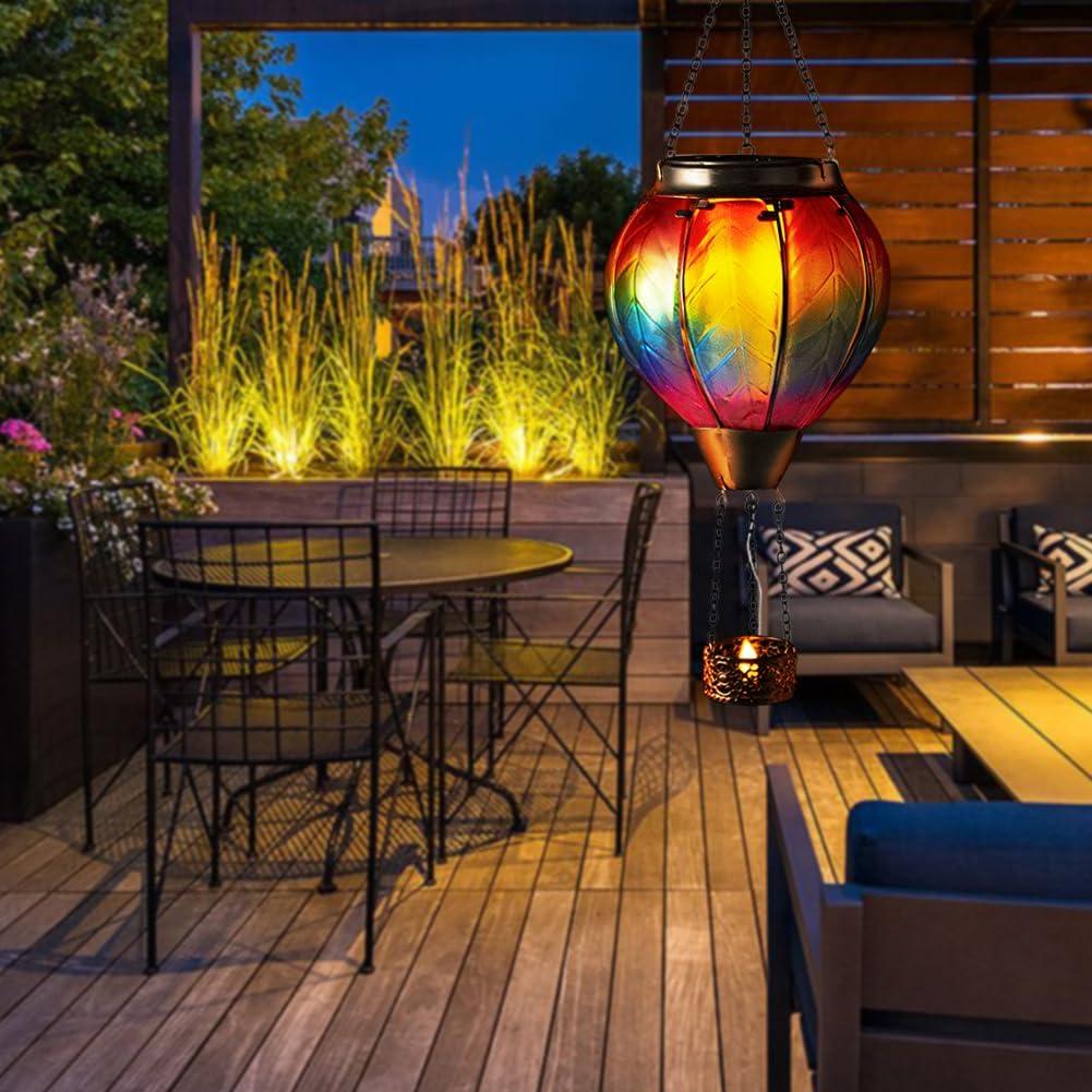 Linterna Solar de Globo Aerostático Starsoul Impermeable 30 cm