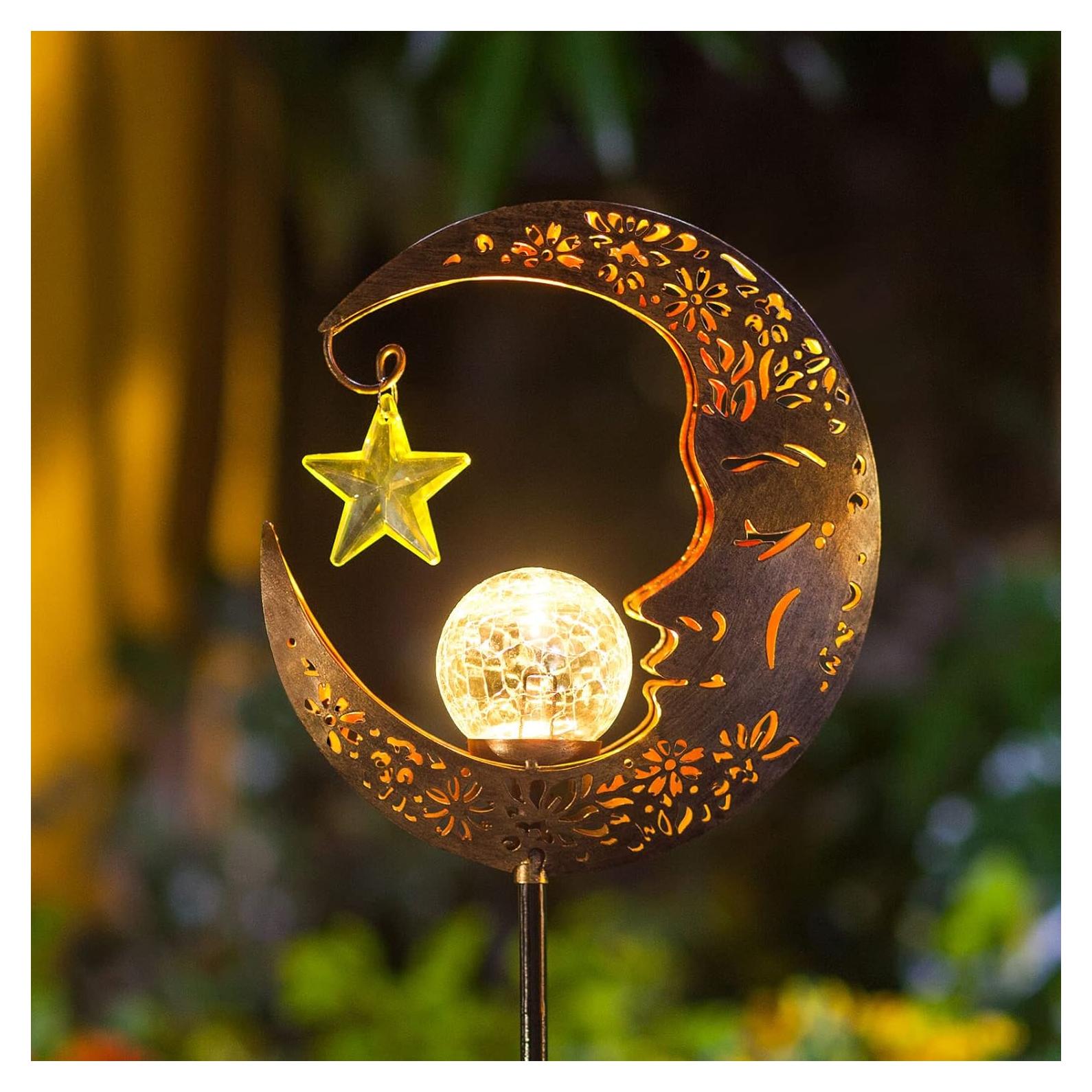 Luces Solares Decorativas Hapjoy para Jardín y Patio 83.8 cm