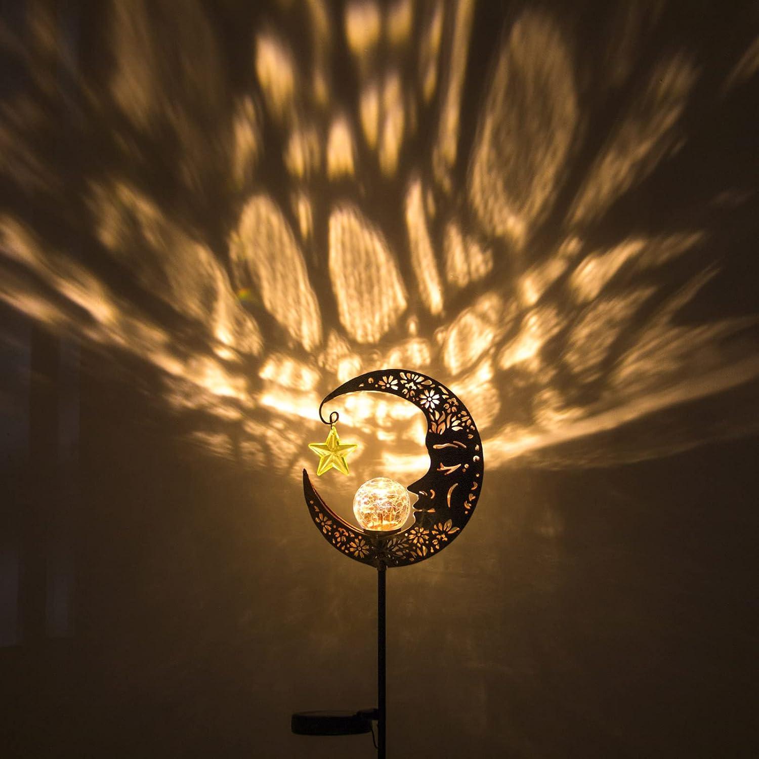 Luces Solares Decorativas Hapjoy para Jardín y Patio 83.8 cm