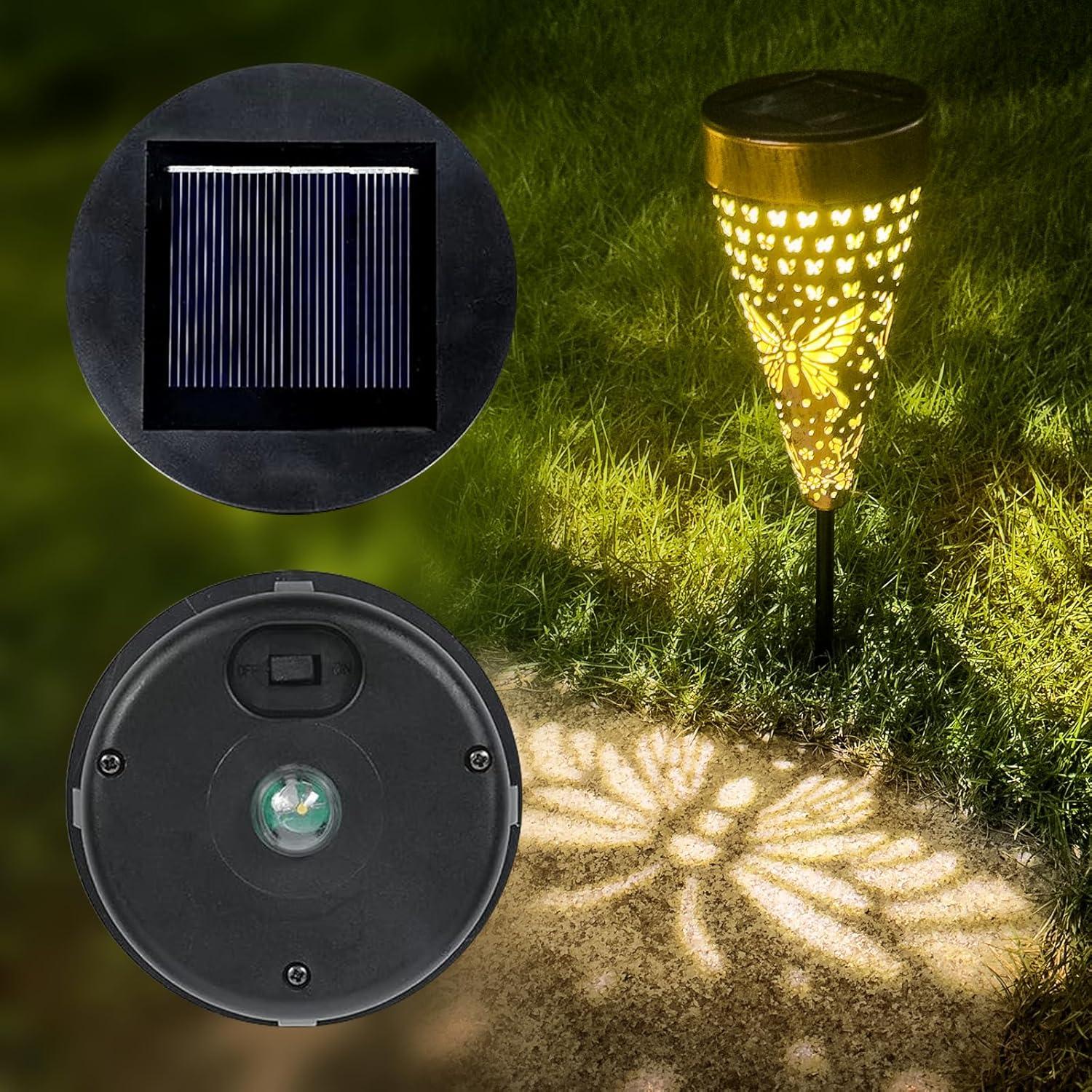 Luces Solares de Camino Profinella Modelo A - 2 Piezas