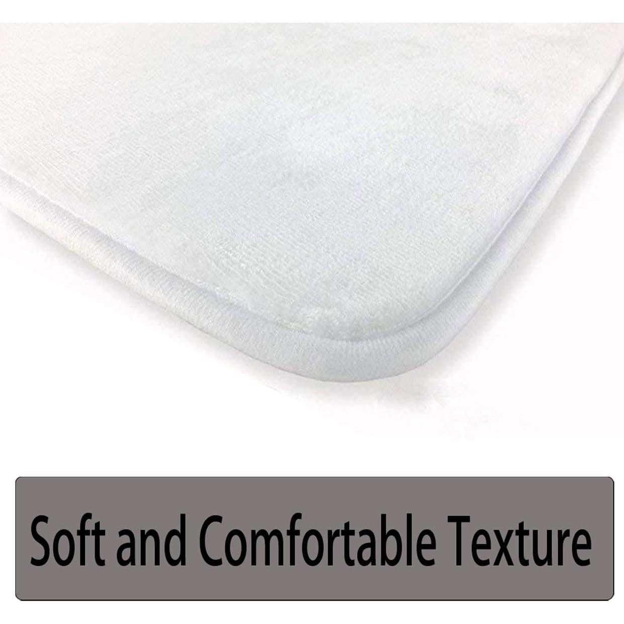 Alfombrilla de baño MERCHR rosa floral 43x74 cm antideslizante