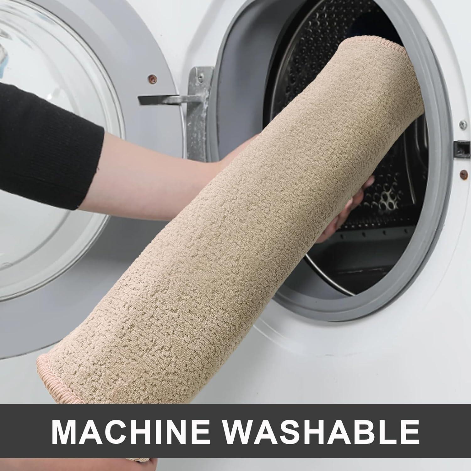 Alfombra de baño Bilimili 43x61 cm Antideslizante Café Claro