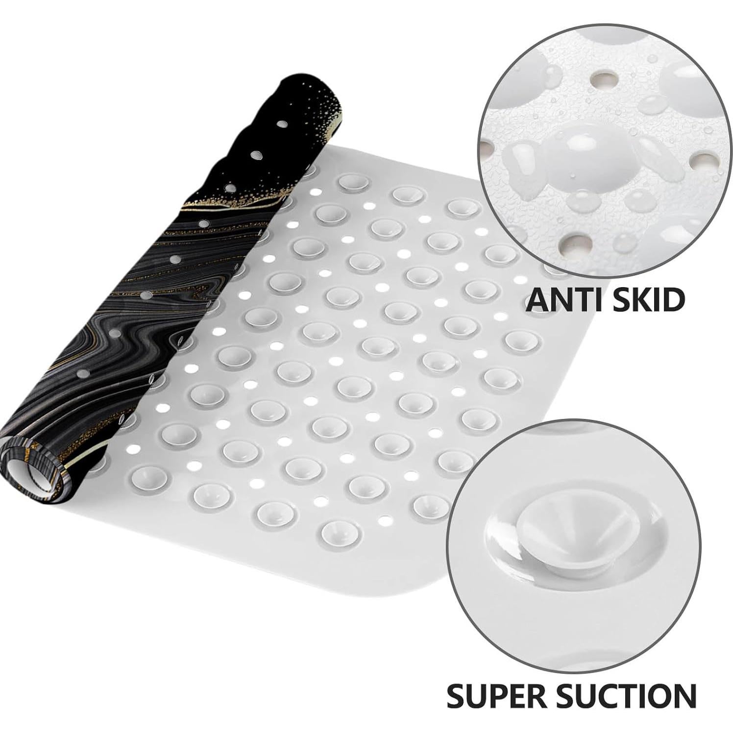 Alfombrilla de Baño Antideslizante Lnond 101.6x40.6cm Mármol