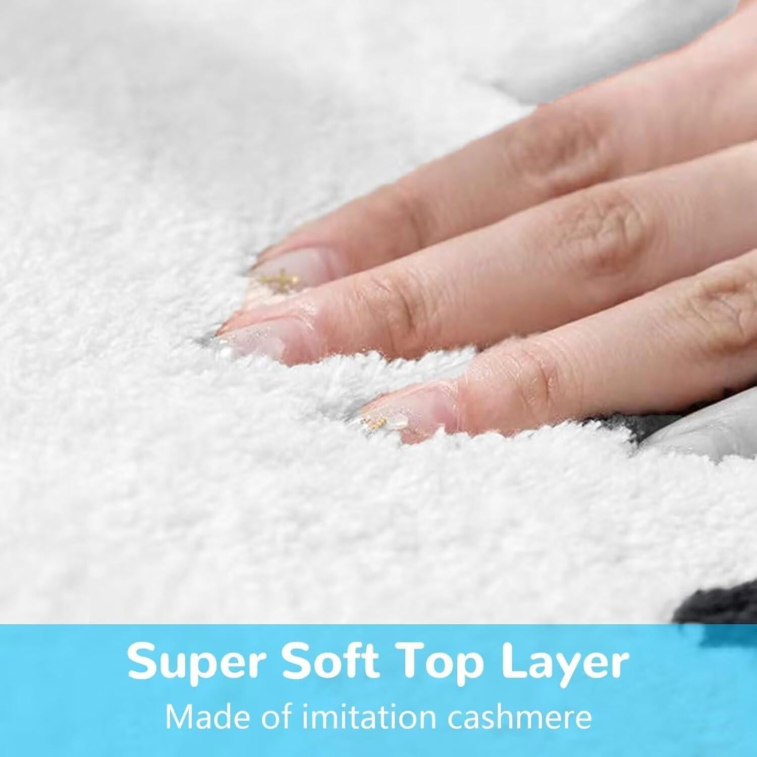 Alfombra de baño antideslizante DXTDDBD 40x60 cm moderna