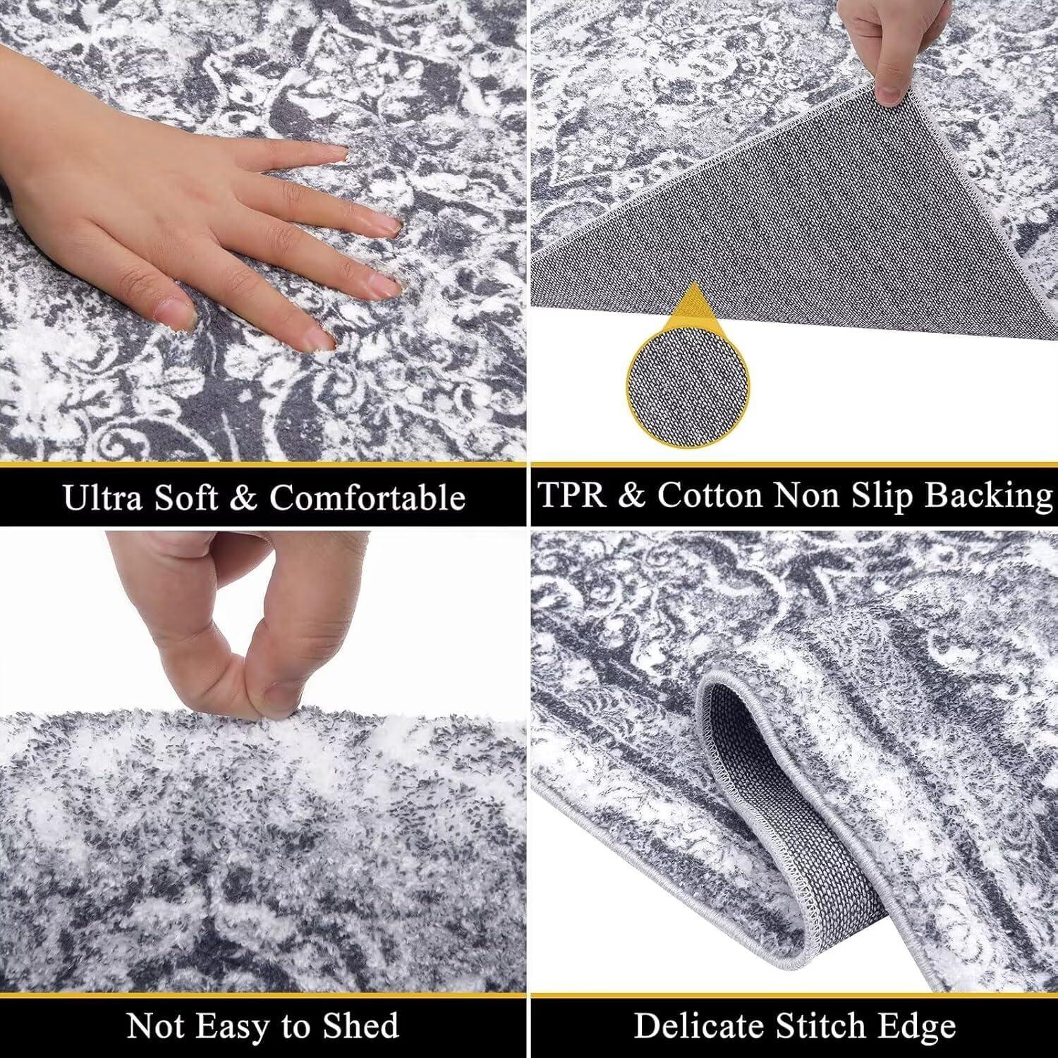 Alfombra de baño antideslizante DXTDDBD 40x60 cm moderna