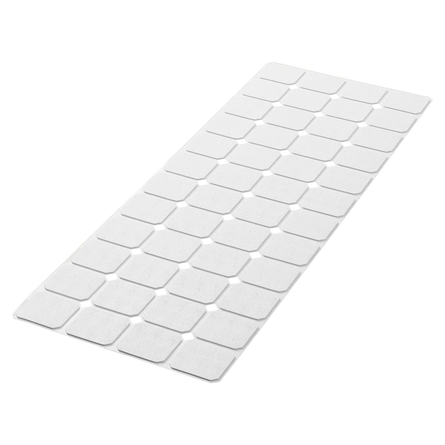 Alfombra de Baño Antideslizante MeimeiDe 102cm x 38cm Blanca