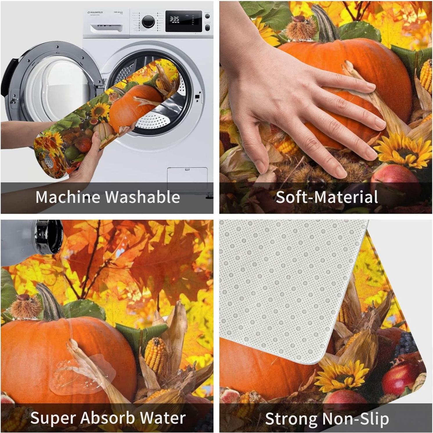 Alfombra de baño antideslizante LCVEBGJ 40x60 cm microfibra