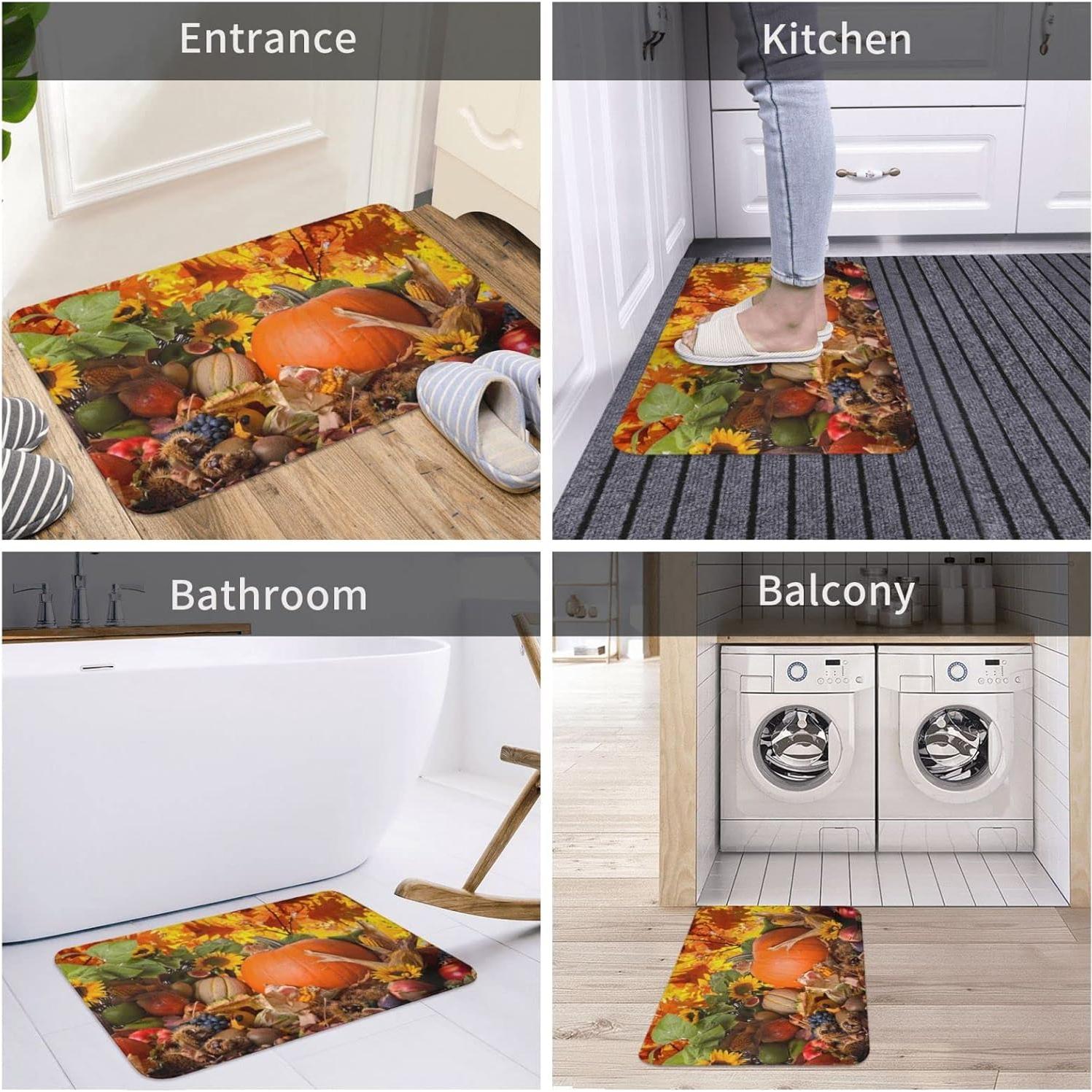 Alfombra de baño antideslizante LCVEBGJ 40x60 cm microfibra