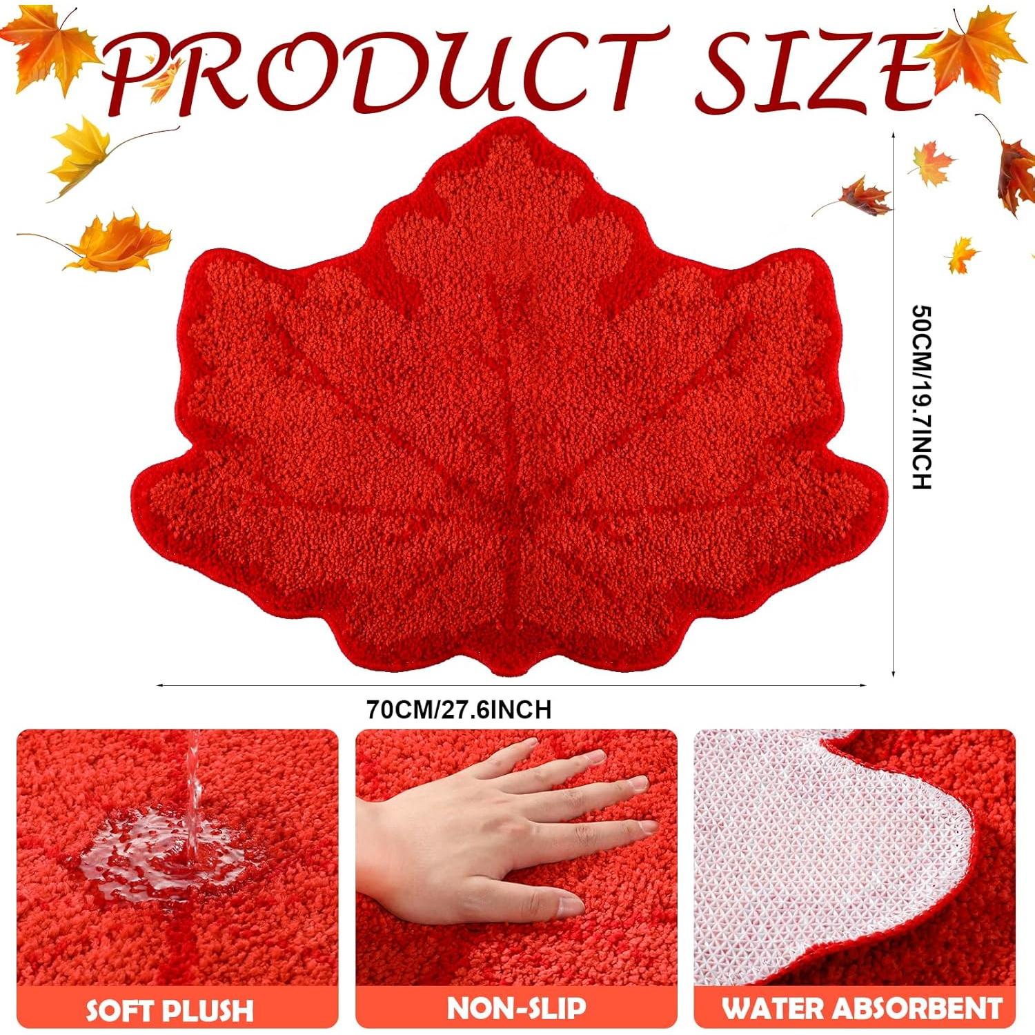 Alfombra de Baño Antideslizante Ceenna Otoño 70x50cm