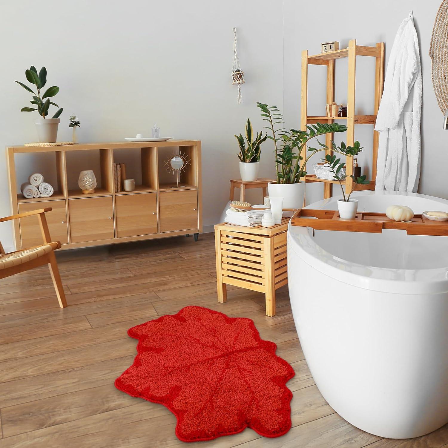 Alfombra de Baño Antideslizante Ceenna Otoño 70x50cm