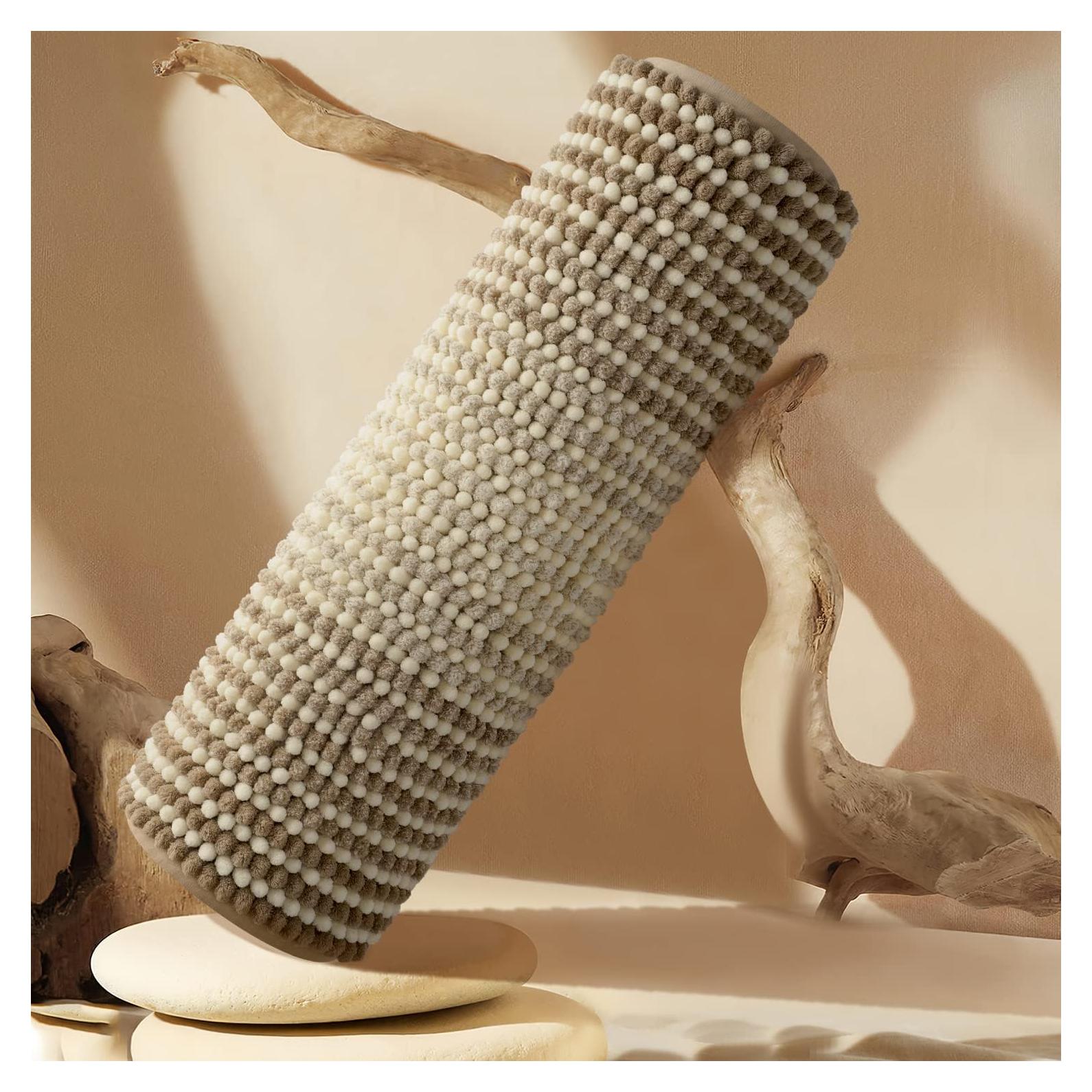 Alfombra de Baño Antideslizante BSICPRO 152x55cm Chenilla