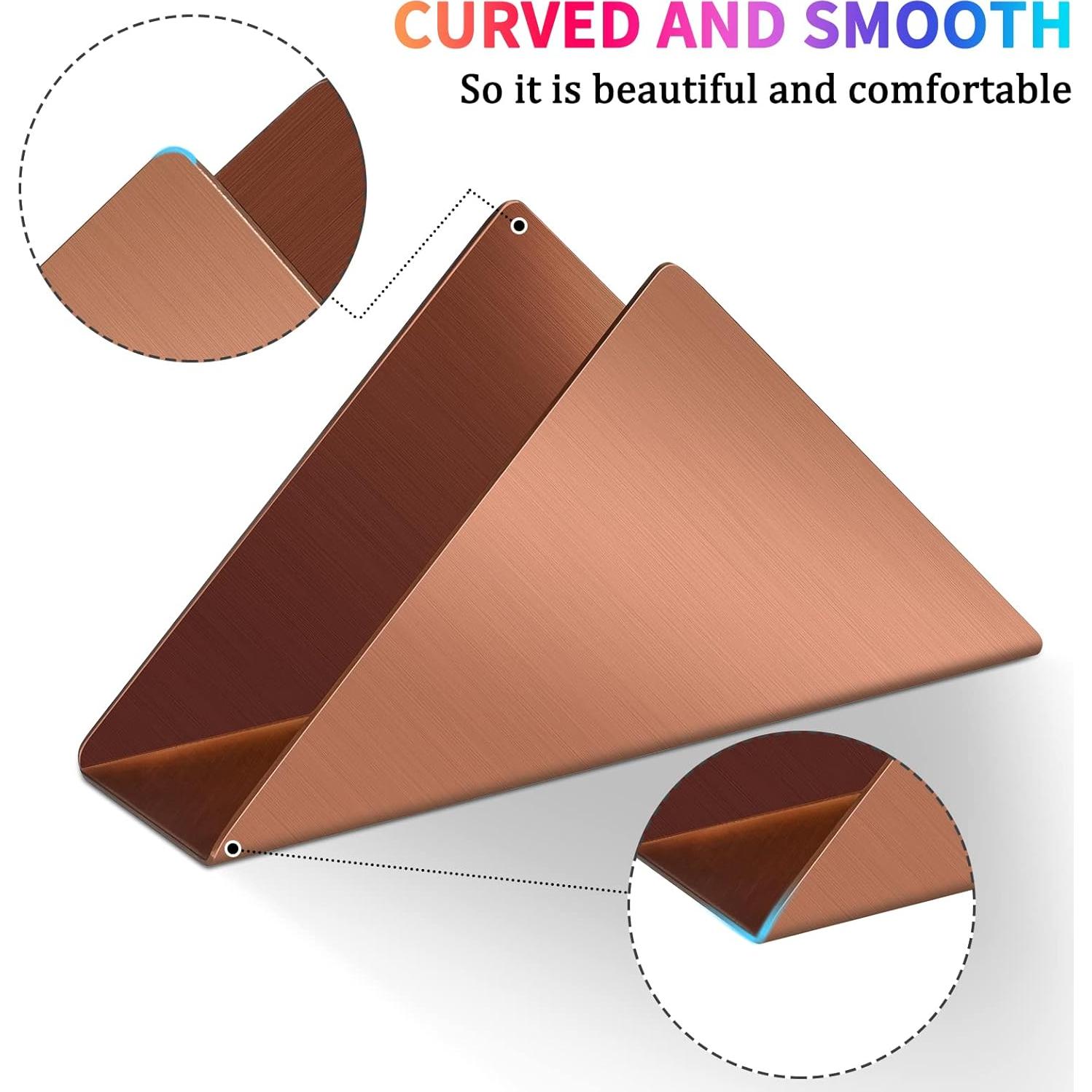 Soporte para Servilletas de Acero Inoxidable Rosa Oro Lidwot