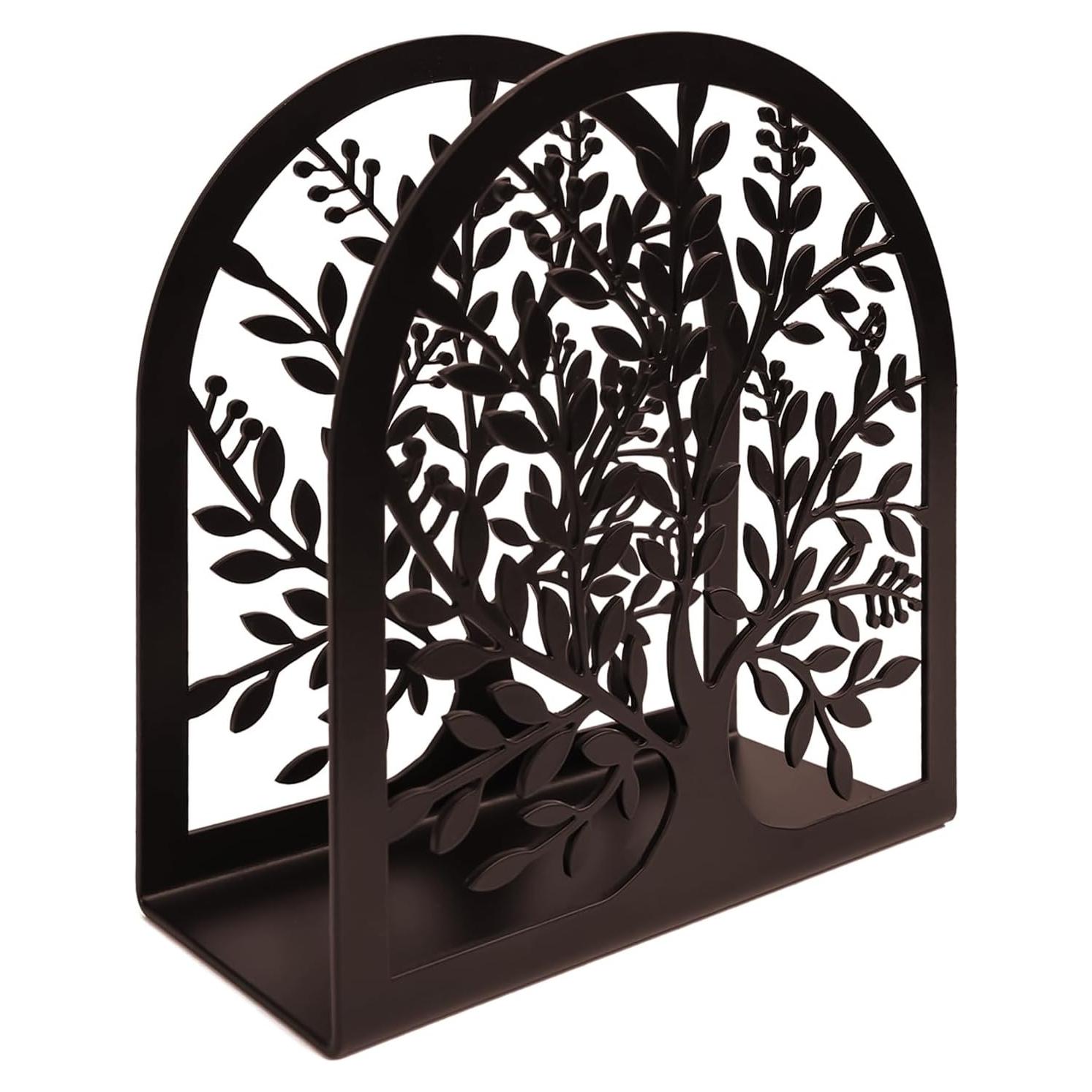 Soporte para Servilletas Fobule de Hierro Bronce 12.5x13.5cm