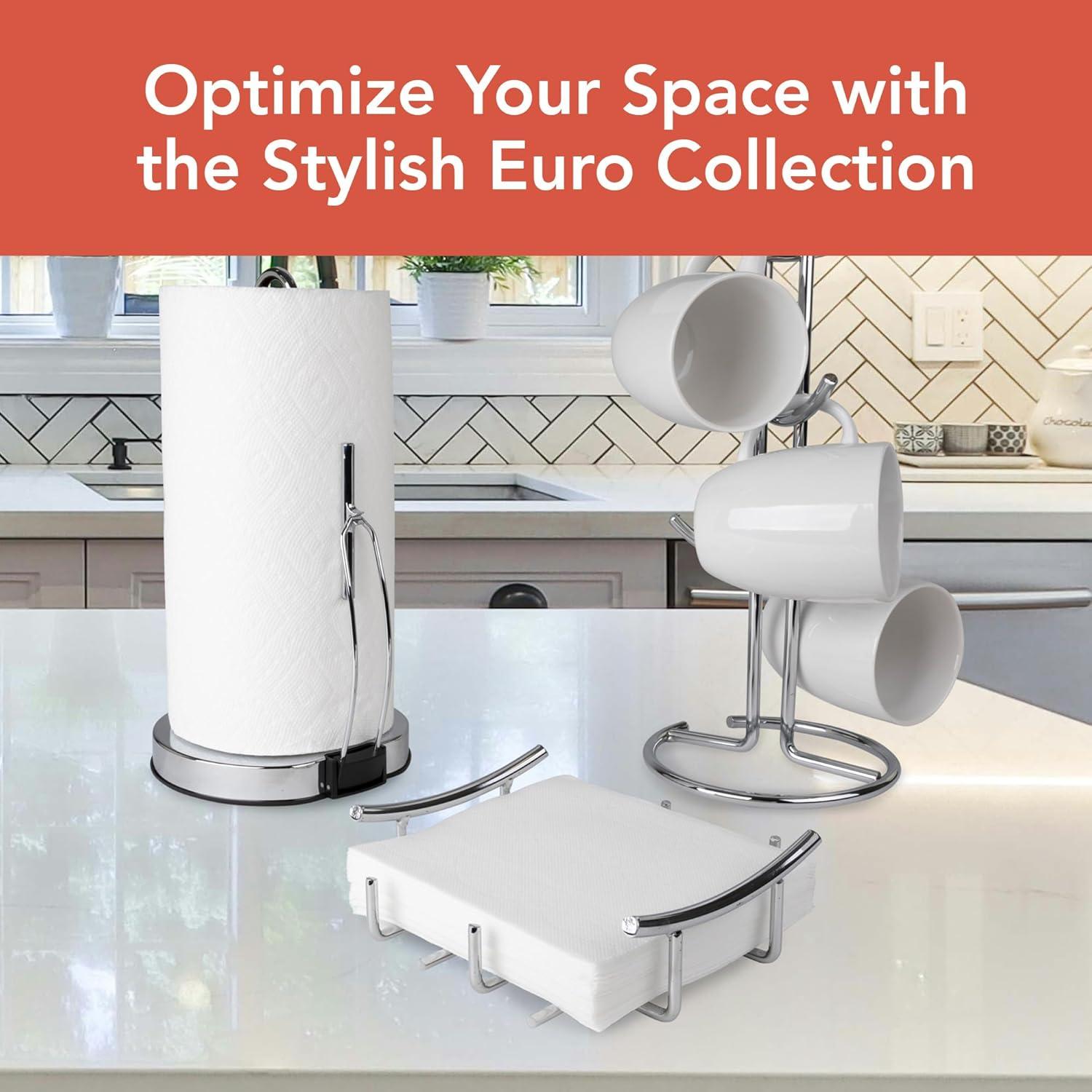 Soporte de Servilletas Planas Euro Spectrum Diversified Cromo