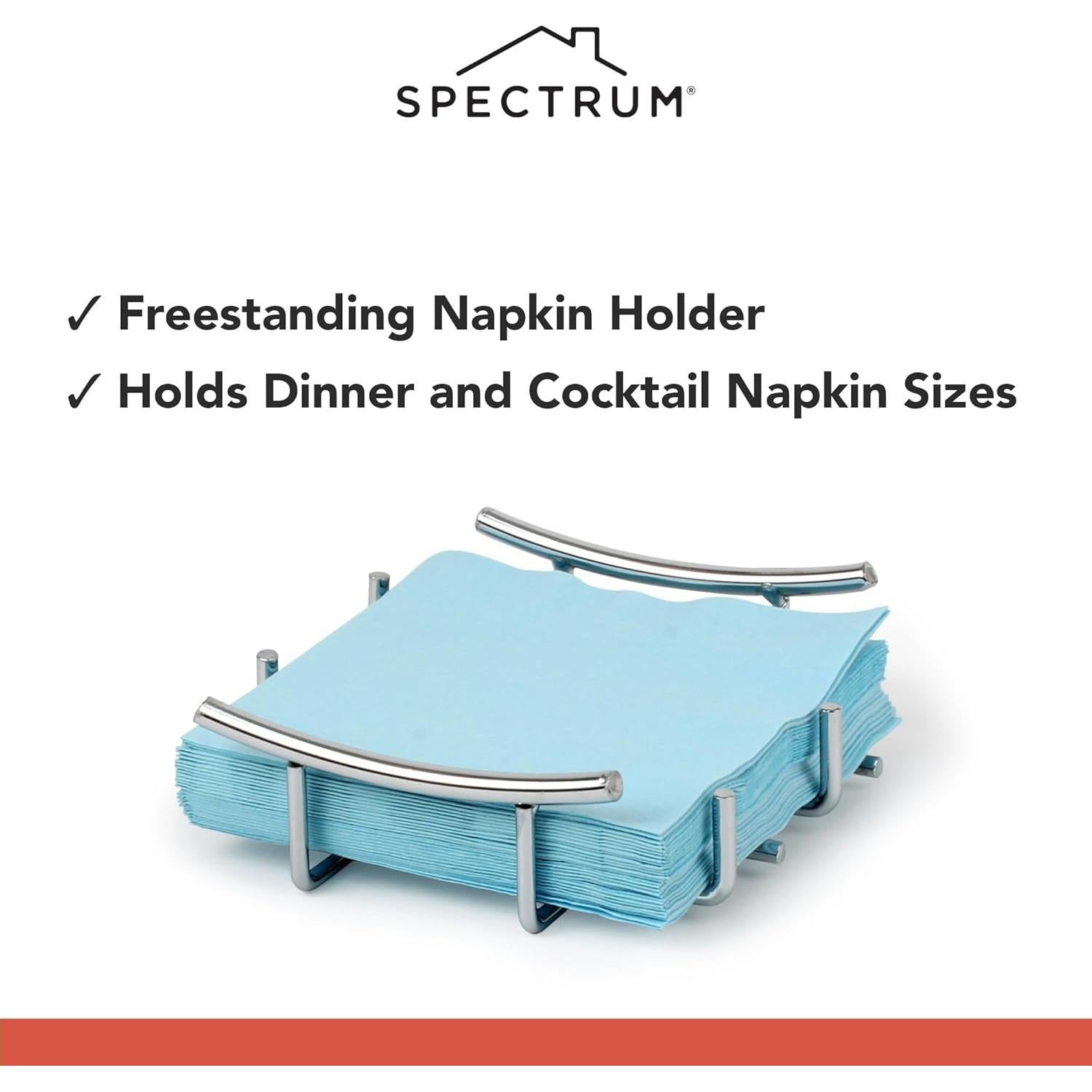 Soporte de Servilletas Planas Euro Spectrum Diversified Cromo