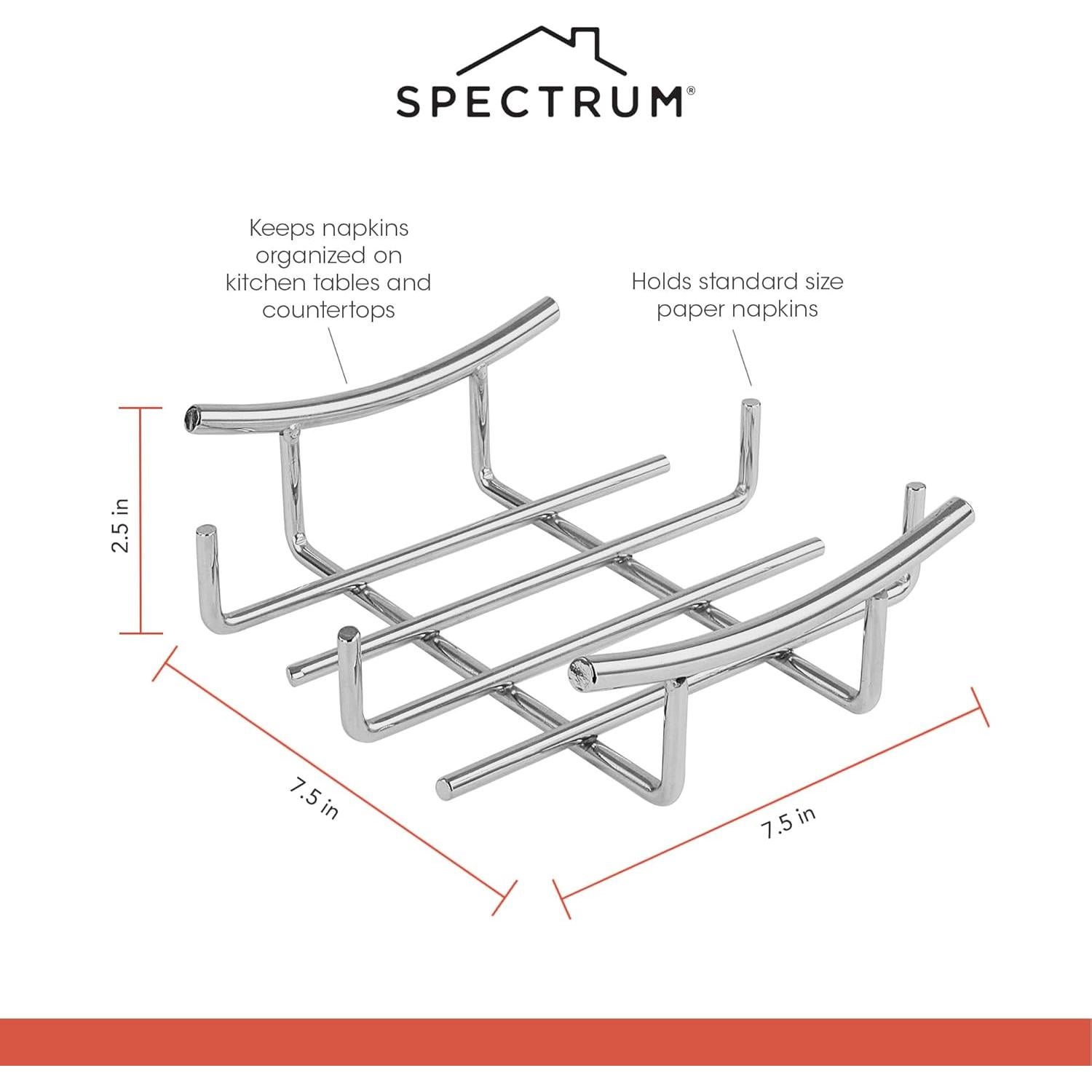 Soporte de Servilletas Planas Euro Spectrum Diversified Cromo