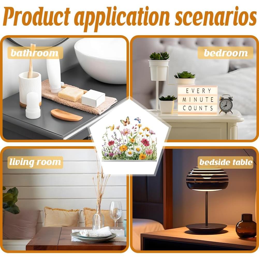 Soporte para Servilletas Acrílico SUPERDANT Clusters de Flores