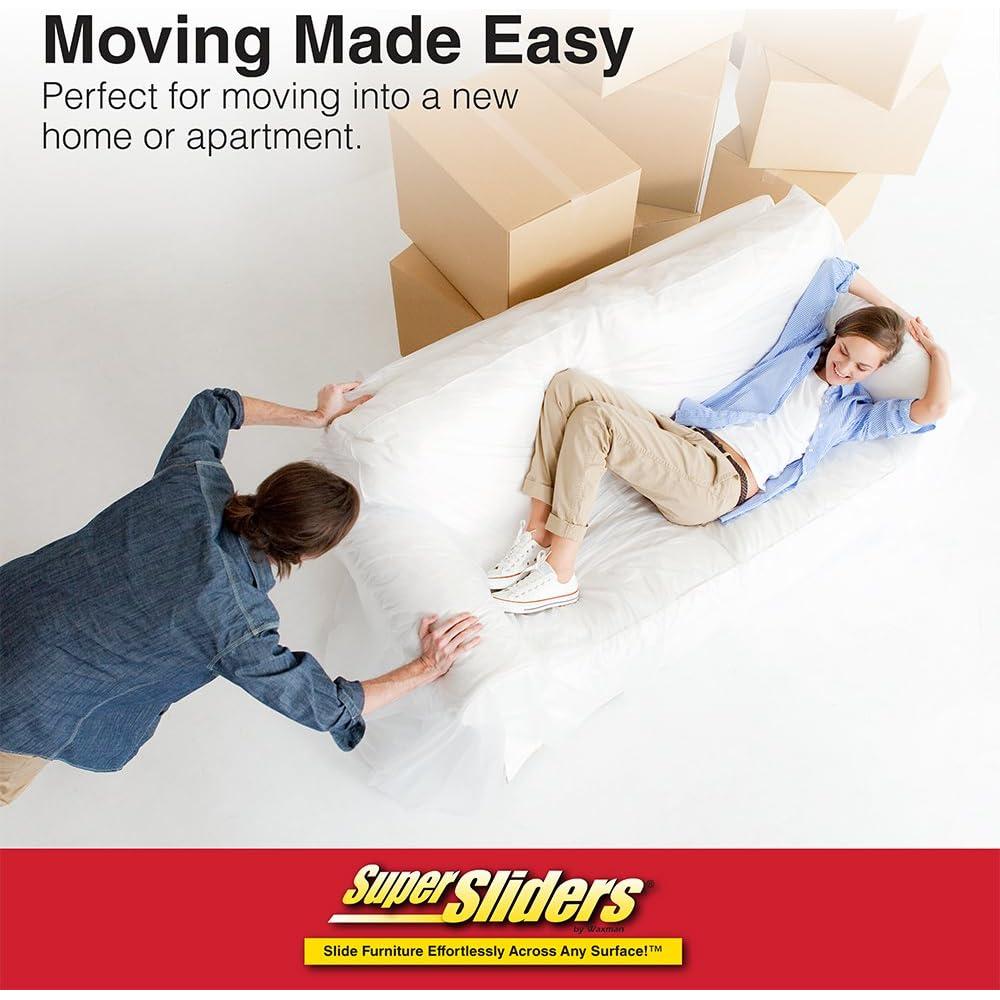 Deslizadores de Muebles Reutilizables SuperSliders 8 Pack 3.5" y 5"