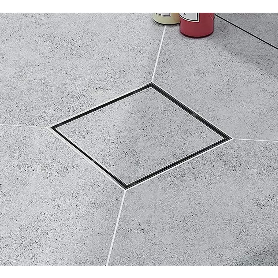 Desagüe de Ducha Cuadrado Elefloom 15.24 cm Acero Inoxidable AISI 304