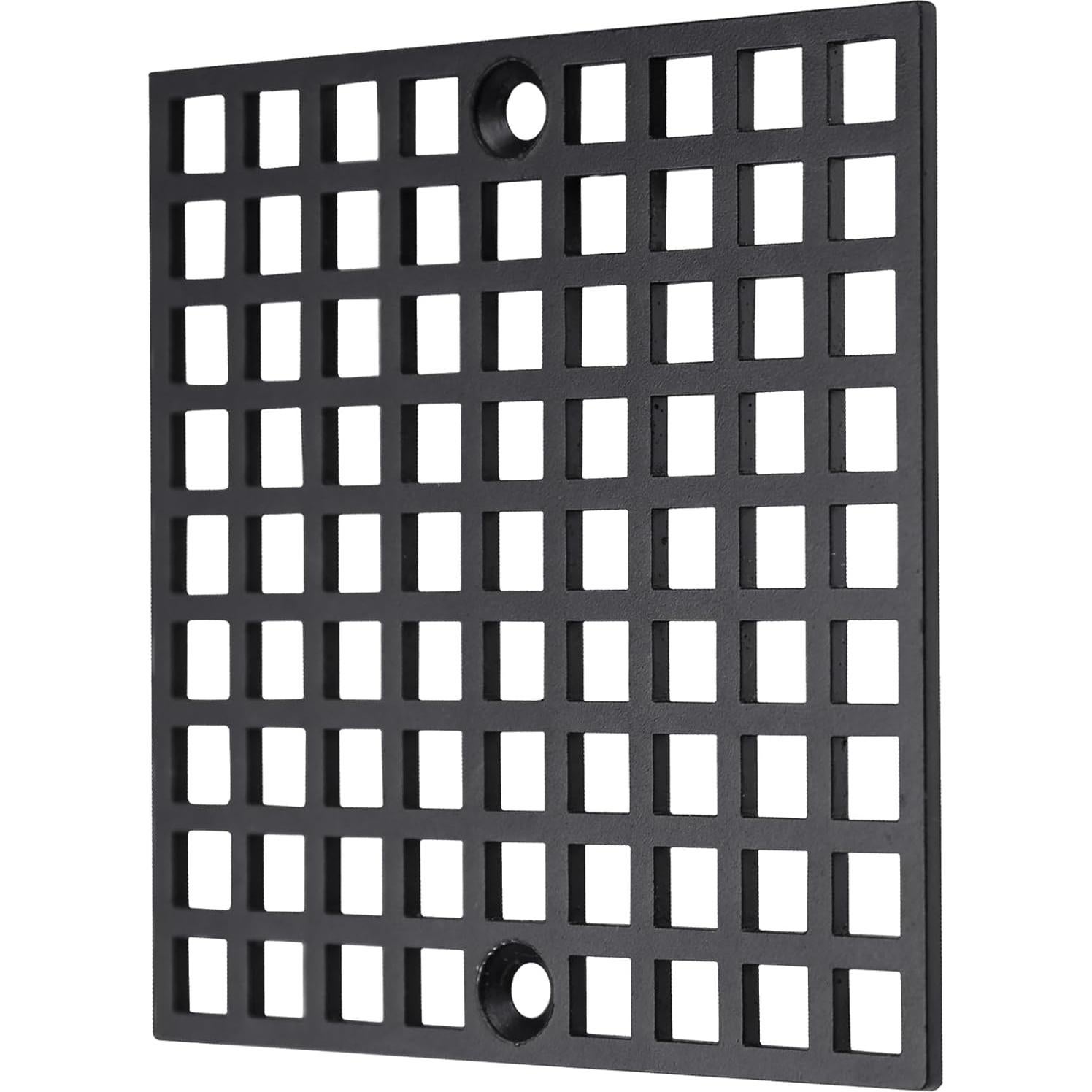 Cubierta de desagüe de ducha Baudelun 10.16 cm acero inoxidable