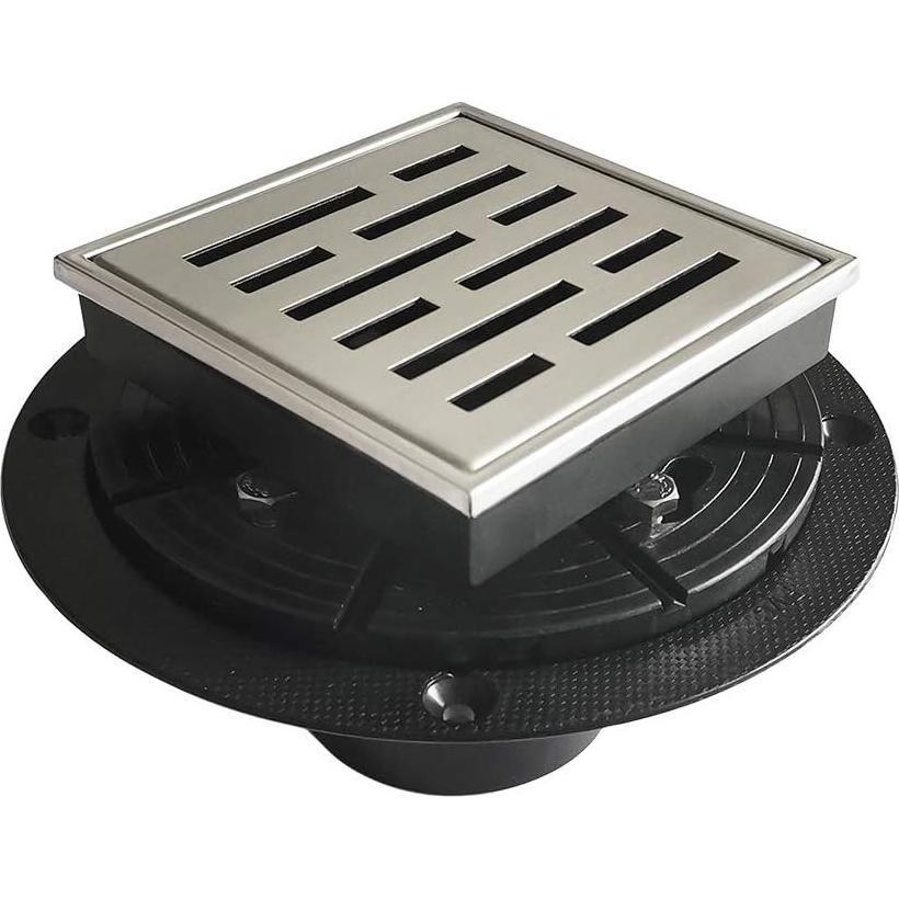 Desagüe de Ducha Cuadrado Neodrain 10x10 cm Acero Inoxidable