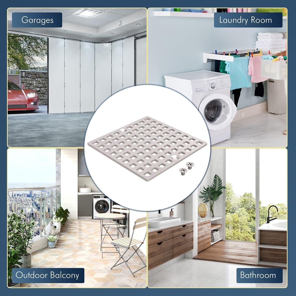 Cubierta de Drenaje de Ducha Yaseingoo 9.84cm Acero Inoxidable