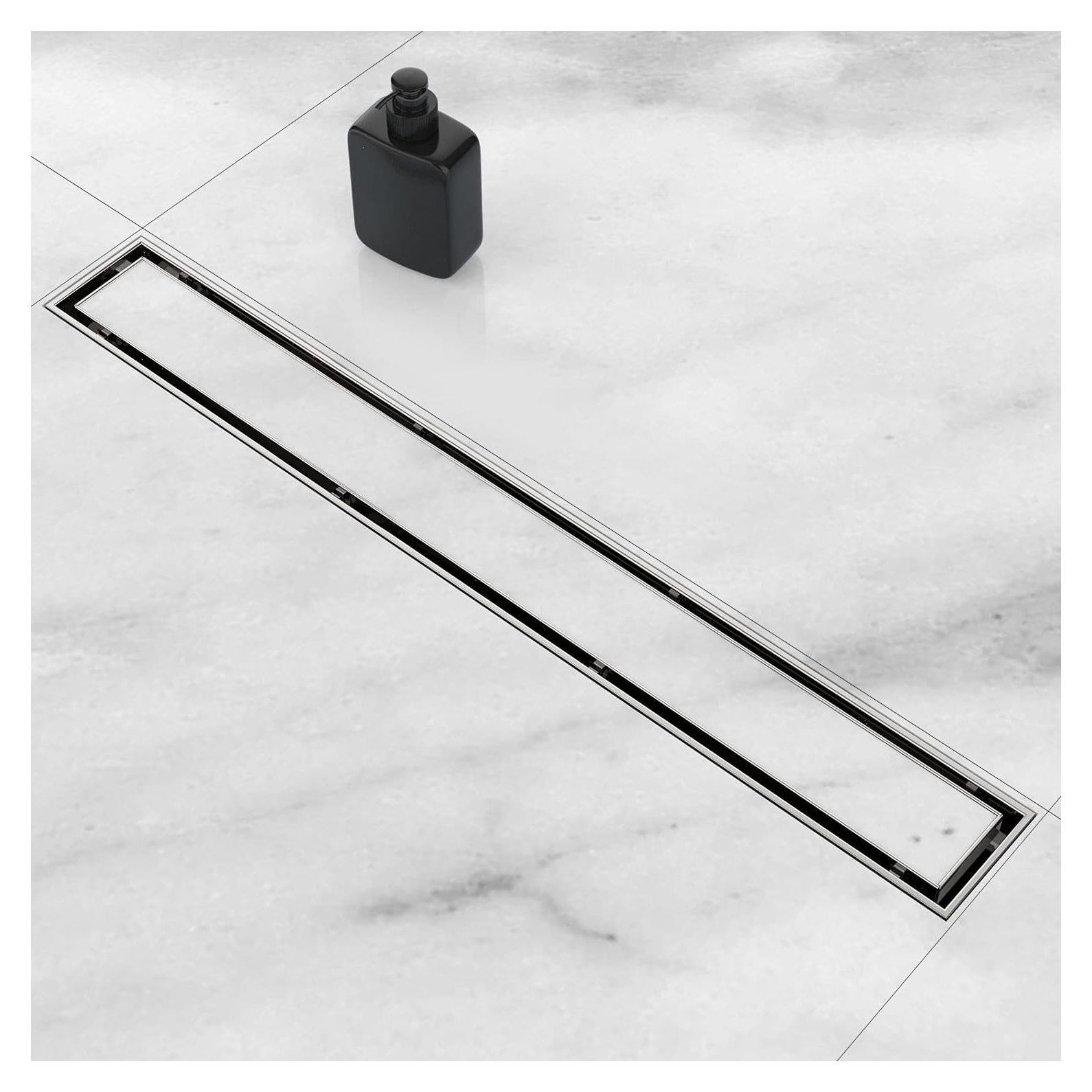 Drenaje Lineal de Ducha ZEKOO 30 cm Acero Inoxidable 304