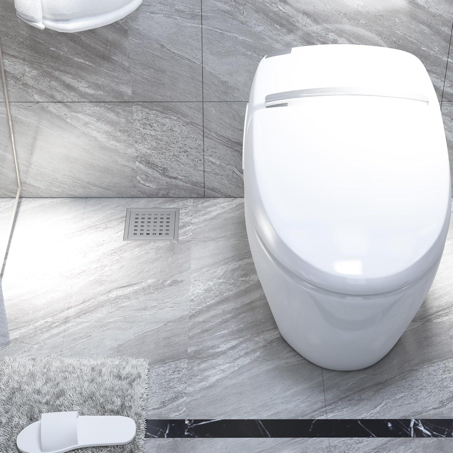 Desagüe Cuadrado 10.16 cm Georkios Acero Inoxidable SUS304