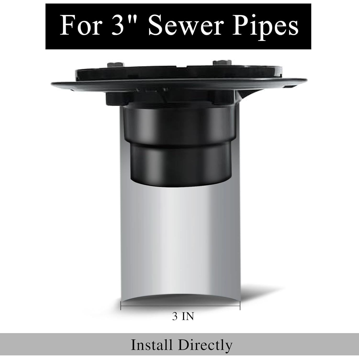 Drenaje de Piso Cuadrado Yridefe 15.24 cm Acero Inoxidable