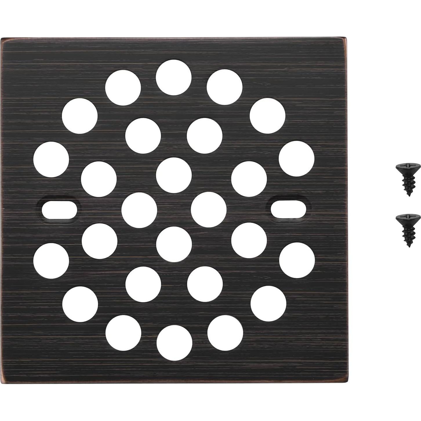 Rejilla de Drenaje Cuadrada RRAJJ 100mm Acero Inoxidable Cepillado