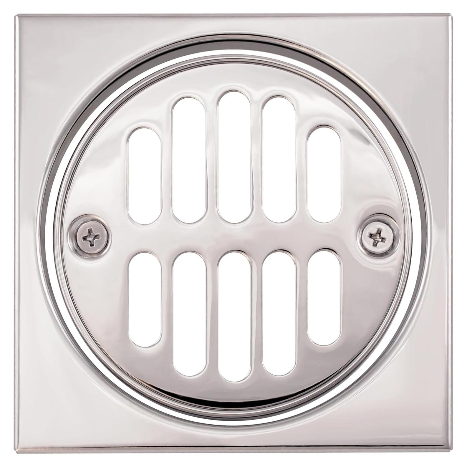 Azulejo Cuadrado de Latón para Ducha Westbrass R313-26 Cromo