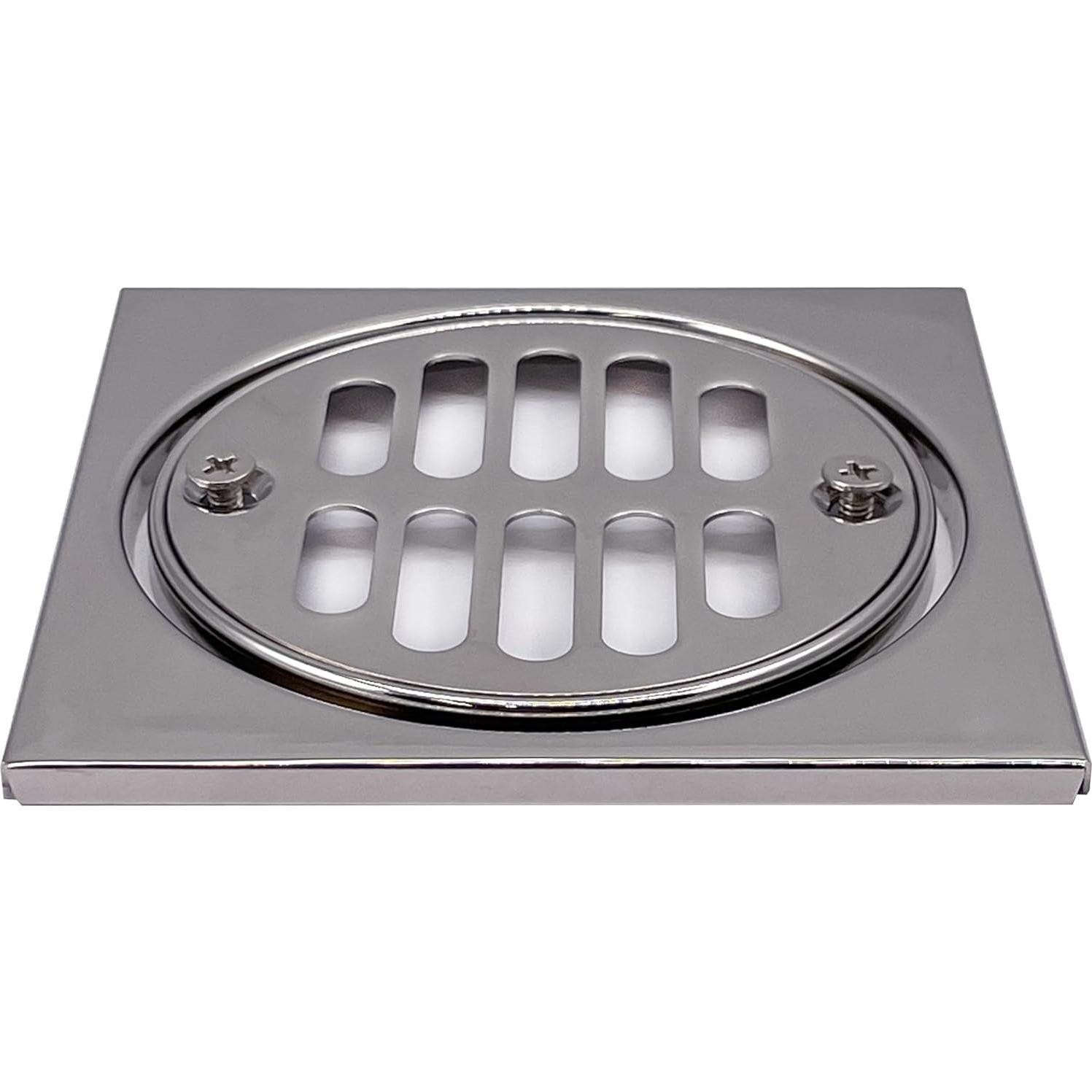 Azulejo Cuadrado de Latón para Ducha Westbrass R313-26 Cromo