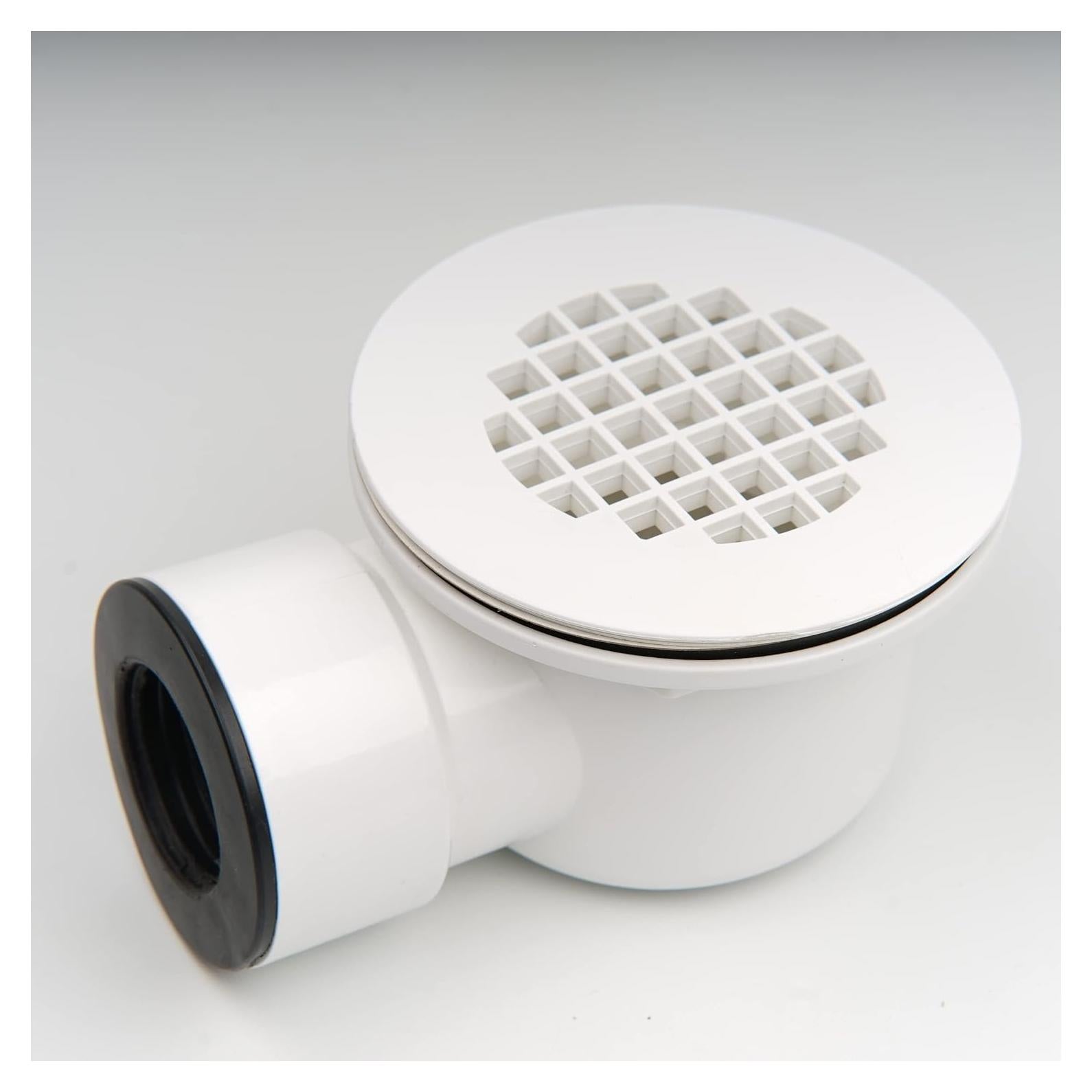 Desagüe de Ducha Mucol Blanco 5.08 cm con Colador Perforado