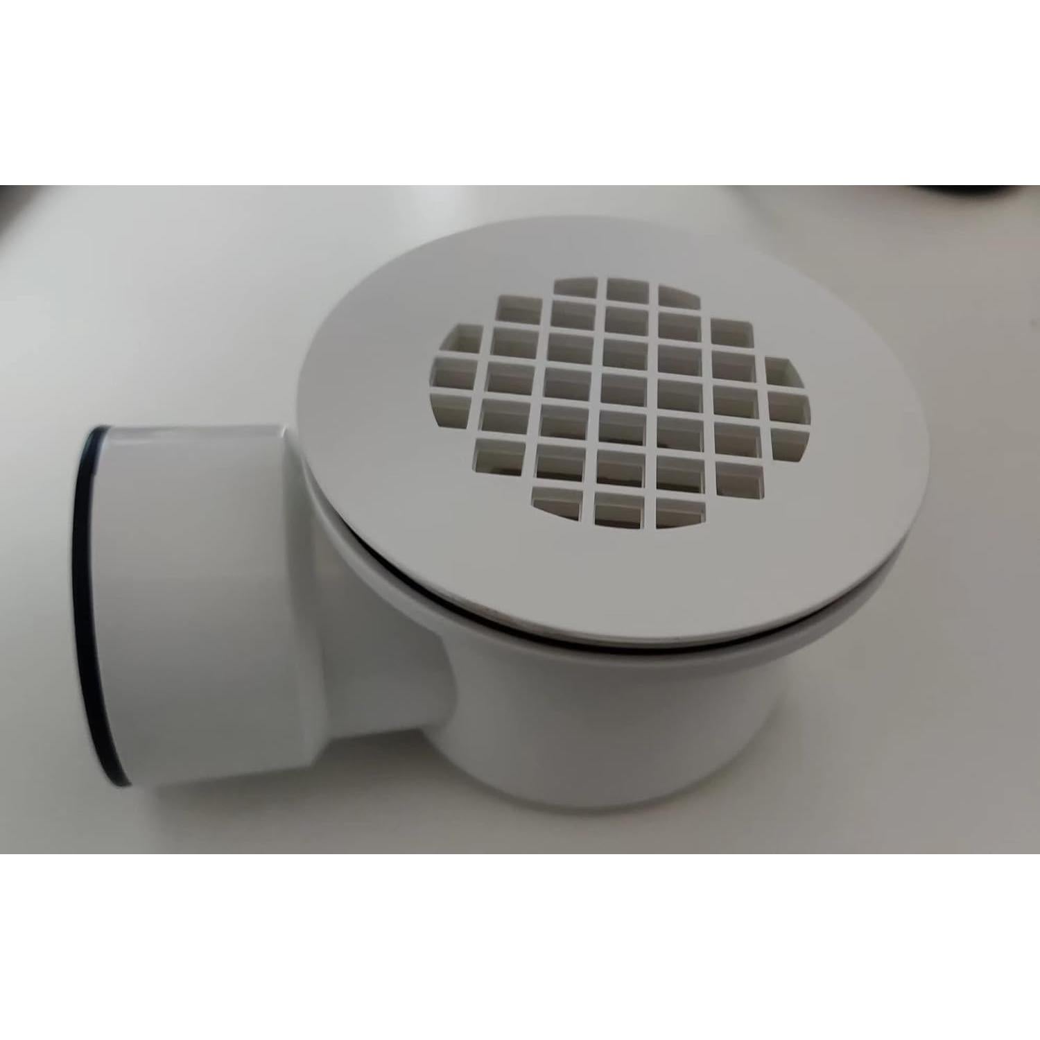 Desagüe de Ducha Mucol Blanco 5.08 cm con Colador Perforado