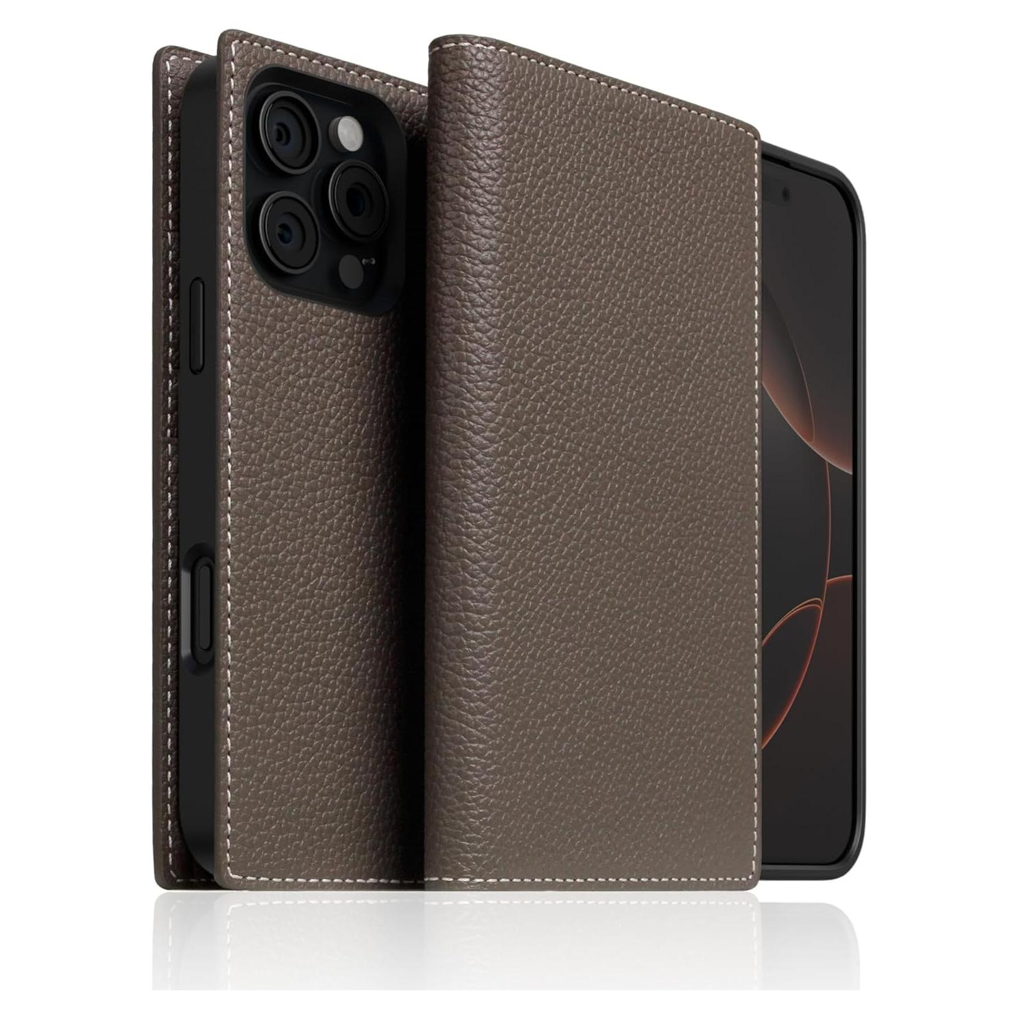 Cartera de Cuero para iPhone 16 Pro SLG - Estilo Diario MagSafe