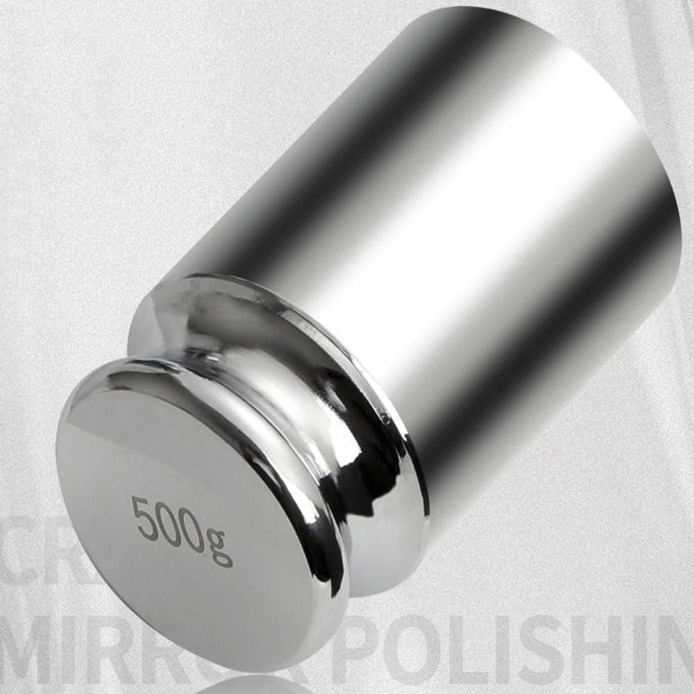 Peso de Calibración de Balanza Digital 500g Cromado