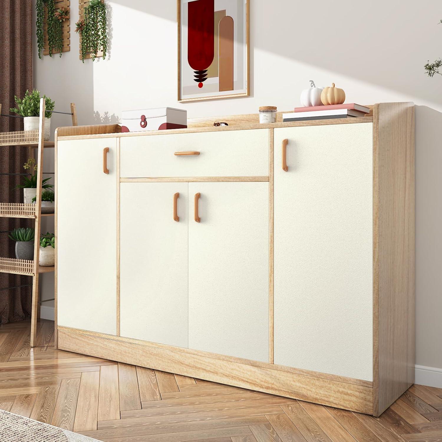 Papel Tapiz Autoadhesivo Beige Wallderful 40x200 cm Mate