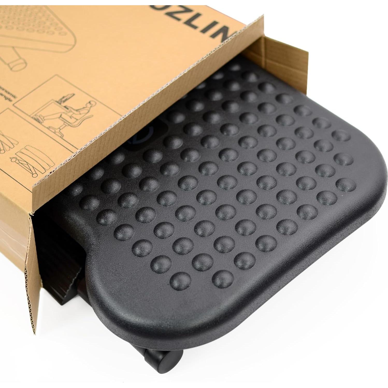 Reposapiés Ajustable AKOZLIN con Altura y Ángulo Regulable