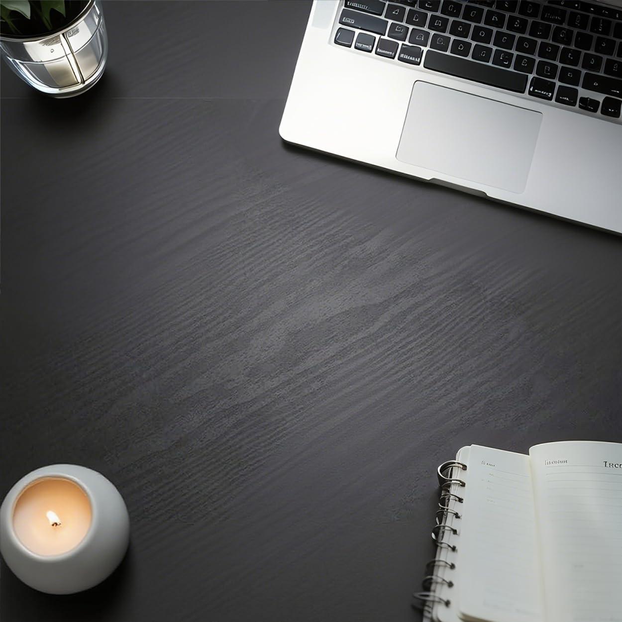 Papel Contacto Autoadhesivo Yancorp 40.64x304.8cm Negro Mate