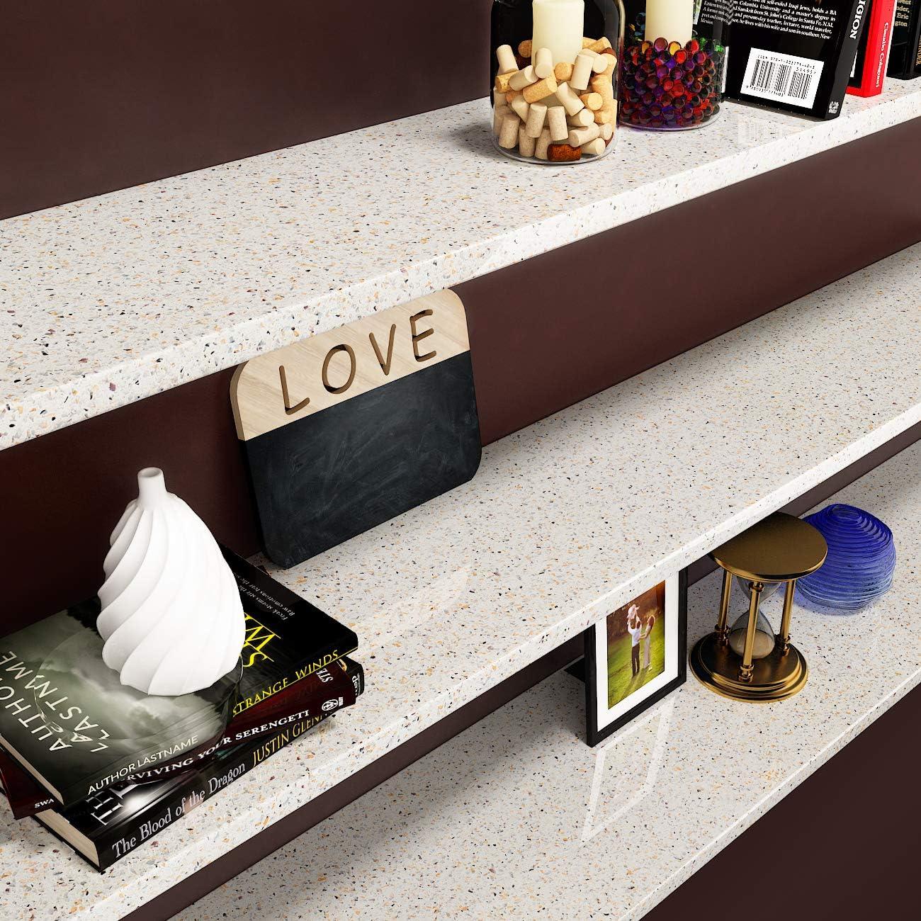 Papel Contacto Impermeable Livelynine Granito Dorado 40x200cm